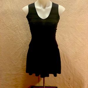 Torn by Robby Kobo black mini dress